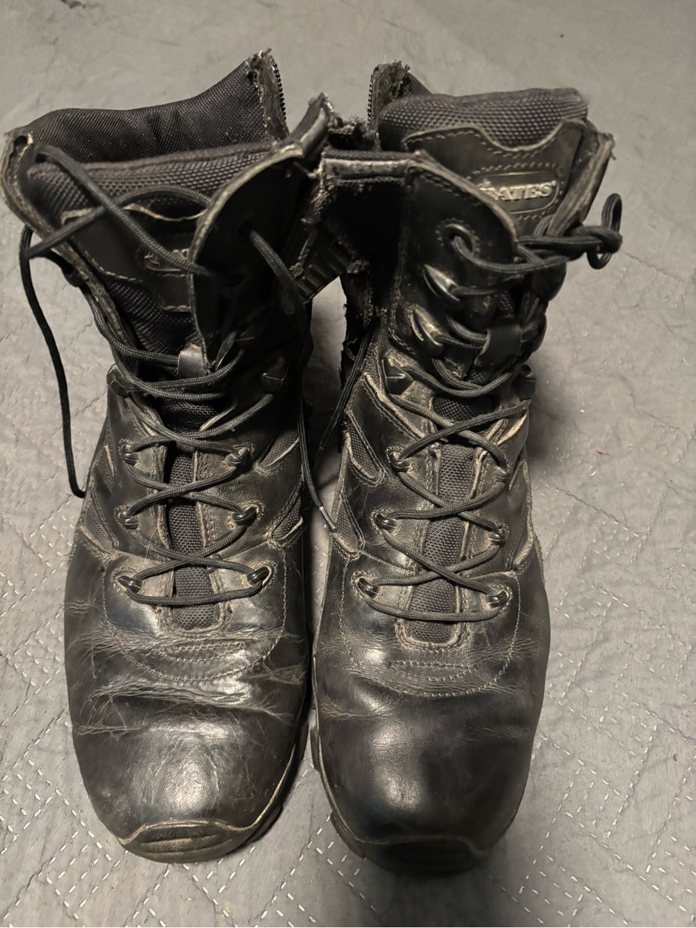 Men’s Bates Black Tactical Lace-Up Boots
